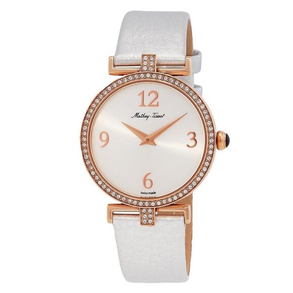 NWT Mathey-Tissot Fashion Ladies Quartz Steel Authentic Watch - Picture 1 of 3